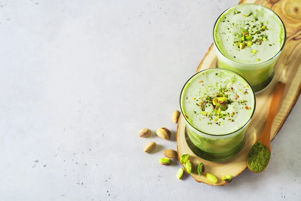 Pisztáciás matcha teás turmix